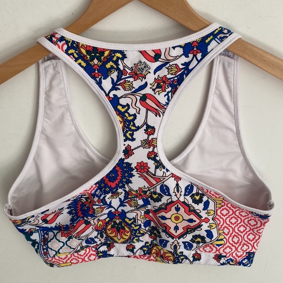 ZELOS Core Print Racerback Sports Bra, Size XL - Picture 5 of 9